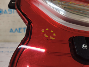 Lamp inner trunk lid right Honda Accord 18-22 scratches, crack