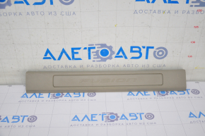 Door sill trim front left Ford Fusion mk5 17-20 gray, scratch, plastic turned white