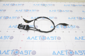 Ford Fusion mk5 13-20 hood release cable front part, 2 locks, broken latches, torn dust boots