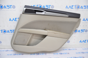 Door trim card rear right Ford Fusion mk5 17-20 cloth, gray, driftwood, scratches