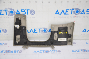 Driver's knee pad Ford Fusion mk5 17-20 gray