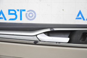Door trim card front left Ford Fusion mk5 17-20 rag, gray, driftwood, peeled off lining coating