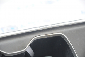 Center console trim cup holders Honda Accord 18-22 type 2, gray, worn