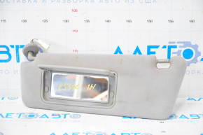 Left visor Lexus ES300 ES330 gray, without hook, for dry cleaning