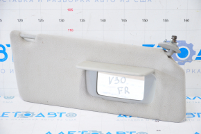 Right visor Toyota Camry v30 2.4 gray, without hook, for dry cleaning