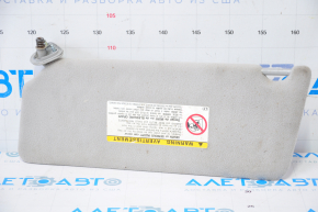 Right visor Toyota Camry v30 2.4 gray, without hook, for dry cleaning