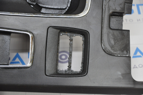 Center console trim with cup holders Ford Fusion mk5 17-20 chrome defect, scratches