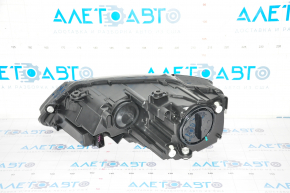 Headlight front right VW Jetta 11-16 naked USA halogen yellow reflector