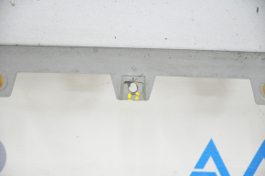 Front bumper lip Audi Q5 8R 13-17 rest, silver, scratches, cracked mount