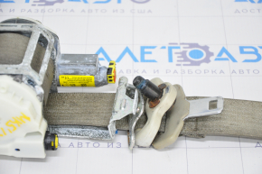Passenger seat belt Ford Fusion mk5 17-20 gray, with tensioner, driftwood