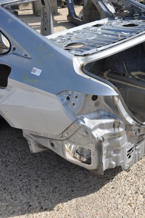 Quarter wing rear left Honda Accord 18-22 silver, on the body, bumps