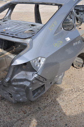 Quarter wing rear right Honda Accord 18-22 silver, on the body, bumps
