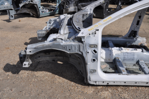 Front left quarter Ford Fusion mk5 13-20 on the body, white, butt
