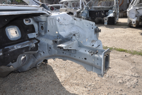 Front left quarter Ford Fusion mk5 13-20 on the body, white, butt