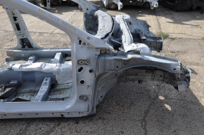 Front right quarter Ford Fusion mk5 13-20 with bracket, on body, white