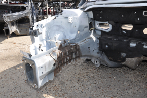 Front right quarter Ford Fusion mk5 13-20 with bracket, on body, white