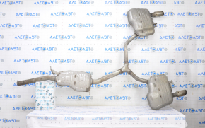 Muffler rear part with barrels Audi A4 B9 17-25 2.0T