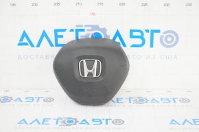 Airbag in the steering wheel driver Honda Insight 19-22 black, rusty pyropatron