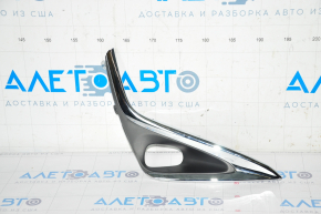 Left fog light frame Lexus ES300h ES350 16-18 rest chrome