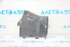 Front left underbody protection Audi A4 B9 17 - scuffed, tears