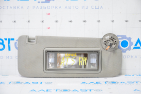 Right visor Cadillac ATS 13 - gray, without hook, broken plug