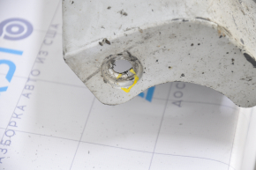 Left threshold Toyota Camry v40 07-11 with absorber, silver, tears, no fragment, scratches