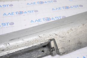 Left threshold Toyota Camry v40 07-11 with absorber, silver, tears, no fragment, scratches