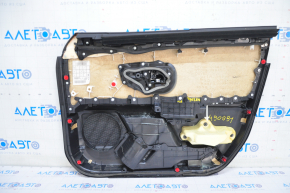 Door trim card front left Lexus UX200 UX250h 19- black, light brown leather, scratches