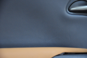 Door trim card front left Lexus UX200 UX250h 19- black, light brown leather, scratches