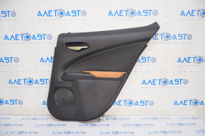 Door trim card rear right Lexus UX200 UX250h 19- black, light brown leather