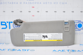 Right visor Cadillac ATS 13 - gray, without hook