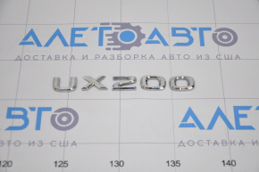 Emblem inscription "UX200" trunk door Lexus UX200 UX250h 19-
