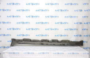 Right threshold Toyota Camry v40 07-11 with absorber, silver, tears, scratches