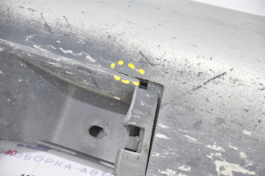 Right threshold Toyota Camry v40 07-11 with absorber, silver, tears, scratches