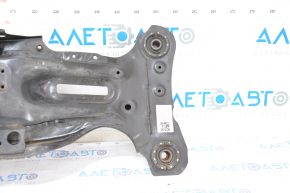 Toyota Camry v40 rear subframe rusty, defective arm mount, 2 silent blocks torn. 2 silent blocks cracked