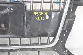 Radiator grill Audi Q5 8R 13-17 rest, for parking sensors, gloss, chrome, sand, peeling paint