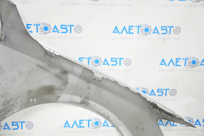Front left wing Audi Q5 8R 13-17 rest, silver LZ7G, metal, with brackets