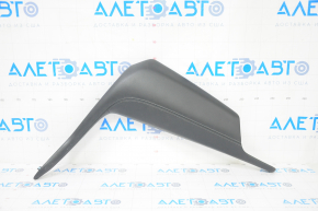 Dashboard cover right Honda Insight 19-22 leather, black
