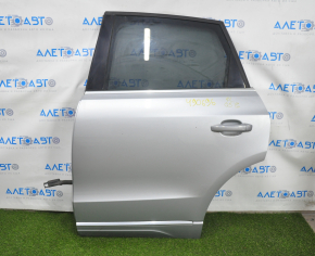Door assembly rear left Audi Q5 8R 09-17 keyless, silver LZ7G