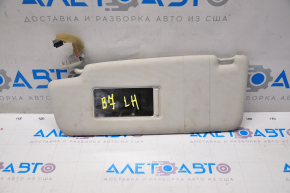 Left visor VW Passat b7 12-15 USA gray, for backlight, without hook, for dry cleaning