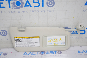 Right visor Lexus UX200 UX250h 19- white