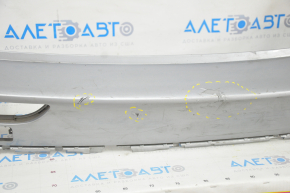 Bare rear bumper Audi Q5 8R 09-17 silver, broken, pressed, scratches