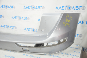 Bare rear bumper Audi Q5 8R 09-17 silver, broken, pressed, scratches