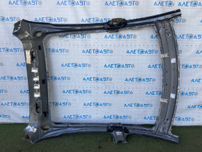 Tesla Model S 12-20 metal roof for panoramic view, sawed off