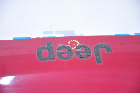 Jeep Compass 17 bare hood - aluminum, red PRM, butt