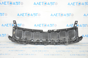 Radiator grill grill Jeep Compass 17- assembled 3 parts, with chrome, sand