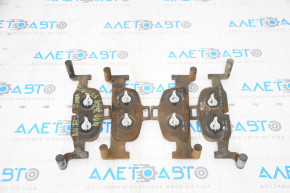 Front brake pads 4pcs set Audi A4 B9 17- 4 pistons, 7mm