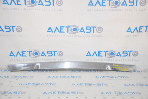 Front bumper molding lower Jeep Compass 17-21 chrome, sand, broken crepe, crack