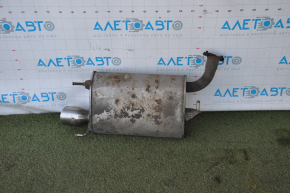 Muffler rear part with barrel Toyota Camry v40 2.4, 2.5, hybrid sawed off studs