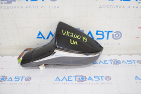 Side mirror left Lexus UX200 UX250h 19-7 pins, turn signal, without memory, with BSM, graphite 1H9